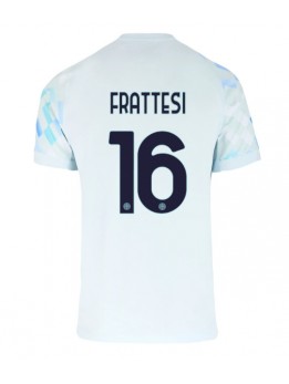 Inter Milan Davide Frattesi #16 Replika Borta Kläder 2025-26 Kortärmad